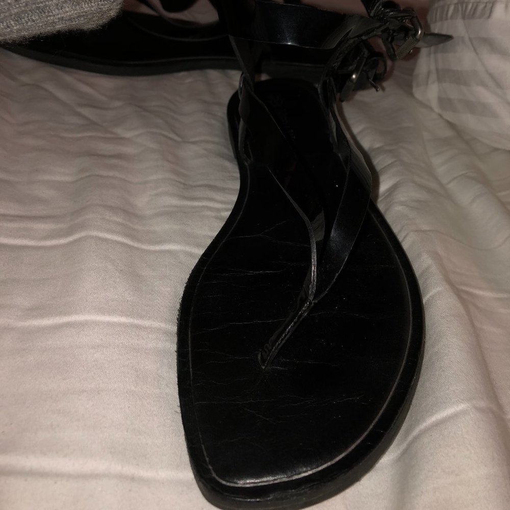 Vera Wang Black Sandals